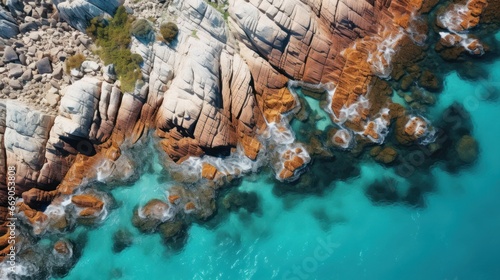 A View Of The Ocean From A Bird's Eye View, Aestheticism, Panoramic Anamorphic, Boulders, Design Milk, In Australia © BOMB8