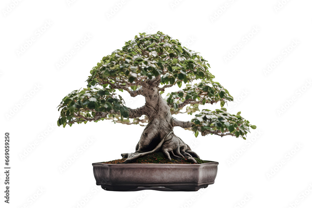 bonsai tree in pot isolated on white background PNG bonsai tree in pot isolated on white background PNG
