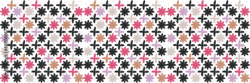 square background Small flower pattern from wood color  gentle tone  suitable with various pattern fabrics. gift wrapping paper tile floor  etc.