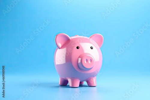 Piggy Bank Illustration Isolated Background © Fadil
