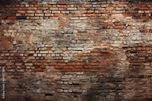 Background wall brick. Generative AI