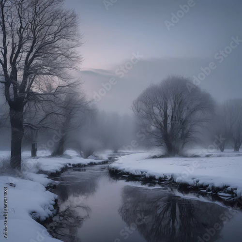 Winter Wonderland Revealed: Journey Through the Enchanted Beauty of Snowy Splendor! © 47Media