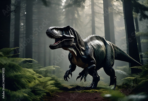 tyrannosaurus rex dinosaur © MINIMAL ART