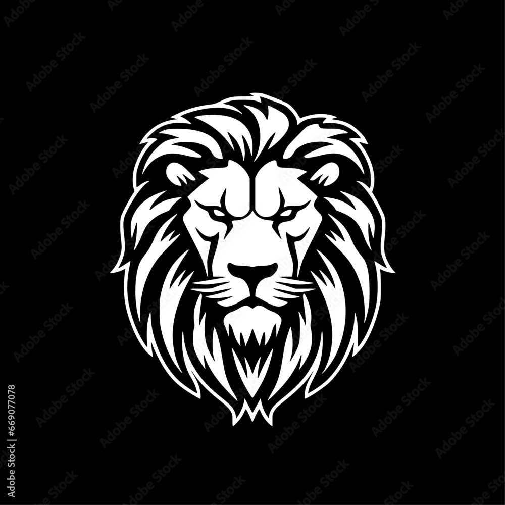 Lion - High Quality Vector Logo - Vector illustration ideal for T-shirt graphic