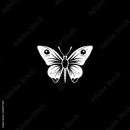 Butterfly - Minimalist and Flat Logo - Vector illustration © CreativeOasis