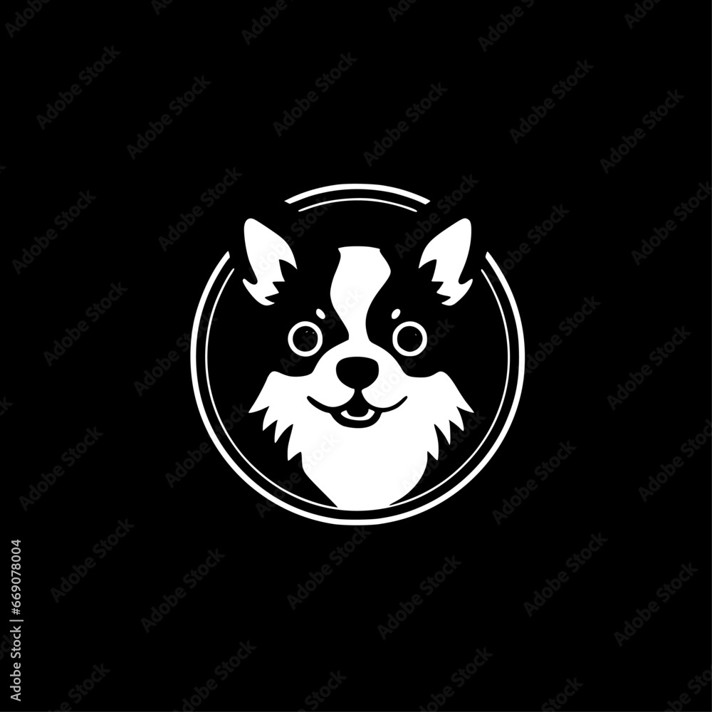 Dog - High Quality Vector Logo - Vector illustration ideal for T-shirt graphic