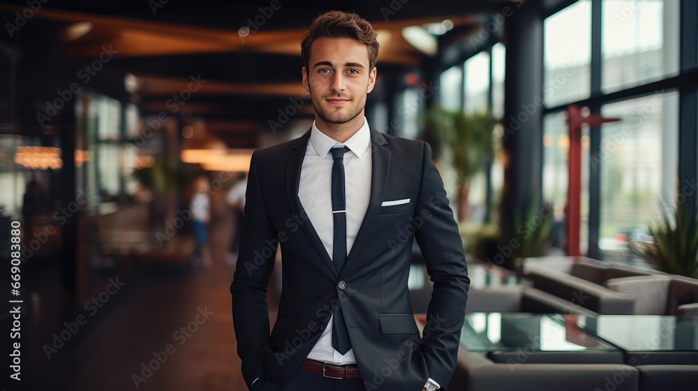 Portrait of a young businessman 