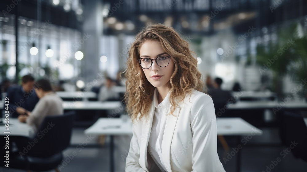 Portrait of a young businesswoman Portrait of a young businesswoman