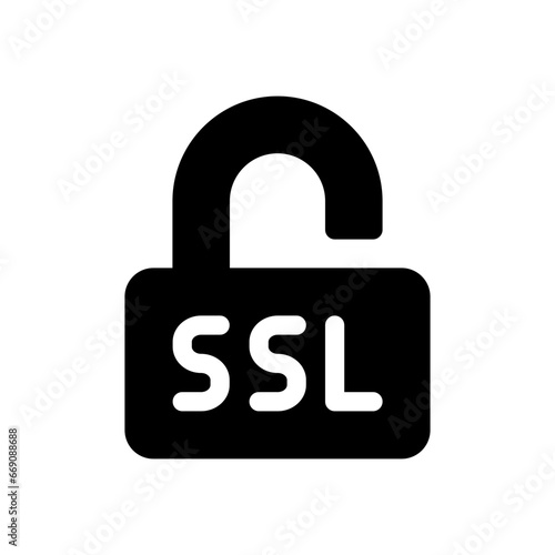 ssl glyph icon