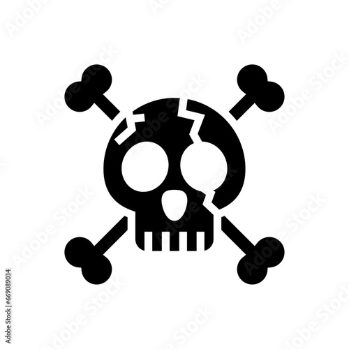 icon skull scream halloween, Halloween icon, Spooky, Scary, Horor, Simple and Minimalist icon