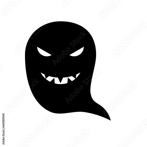 icon ghost boo halloween, Halloween icon, Spooky, Scary, Horor, Simple and Minimalist icon