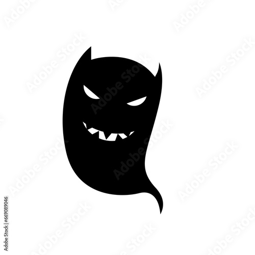 icon ghost boo halloween, Halloween icon, Spooky, Scary, Horor, Simple and Minimalist icon