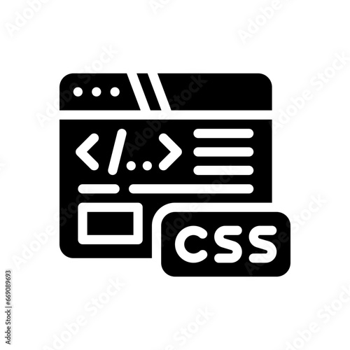 css glyph icon