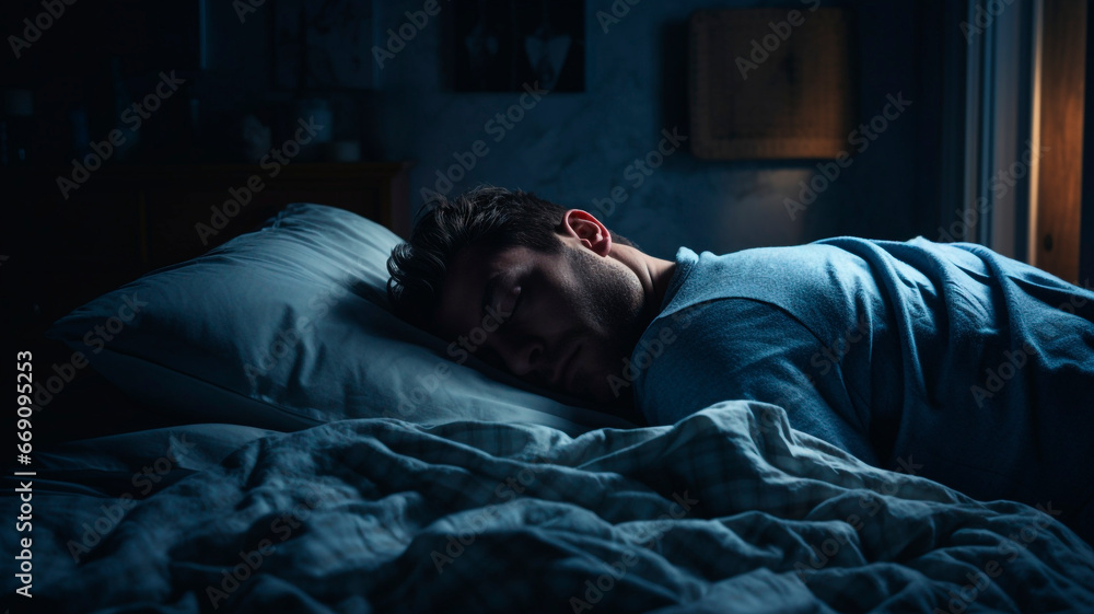lying in bed and trying to sleep, trouble sleeping, insomnia. Generative AI lying in bed and trying to sleep, trouble sleeping, insomnia. Generative AI