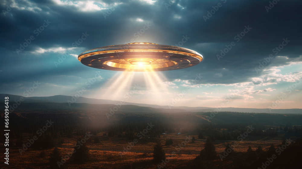 a real photo of a recorded UFO in the sky, a photo of classified documents. Generative AI a real photo of a recorded UFO in the sky, a photo of classified documents. Generative AI