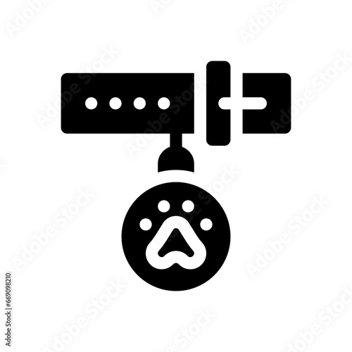 collar glyph icon