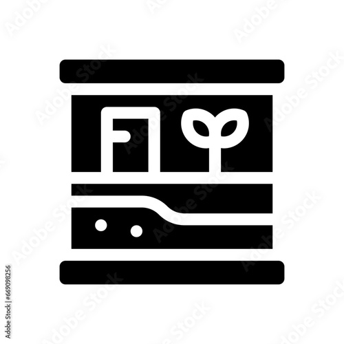 terrarium glyph icon