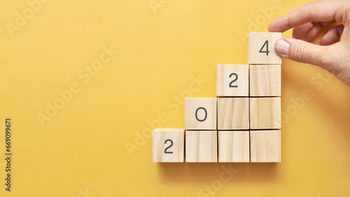 The new year 2024 is coming. Development, promotion and career growth in 2024
