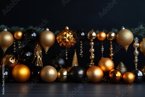 Christmas background with decorations. Beautyful christmas background.