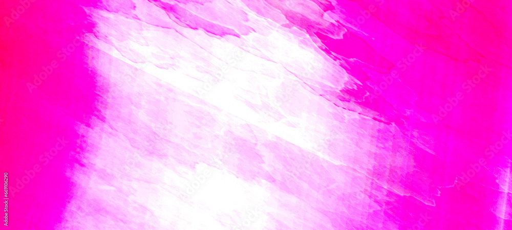 Pink abstract panorama background for seasonal and holidays event with copy space, Best suitable for online Ads, poster, banner, sale, celebrations and various design works