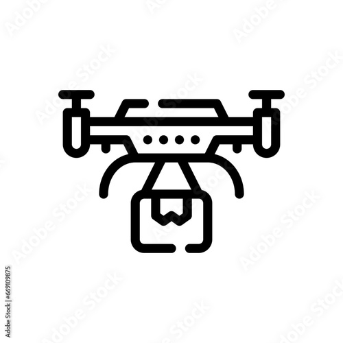 drone line icon