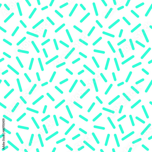 Simple line seamless pattern. Funky creative background