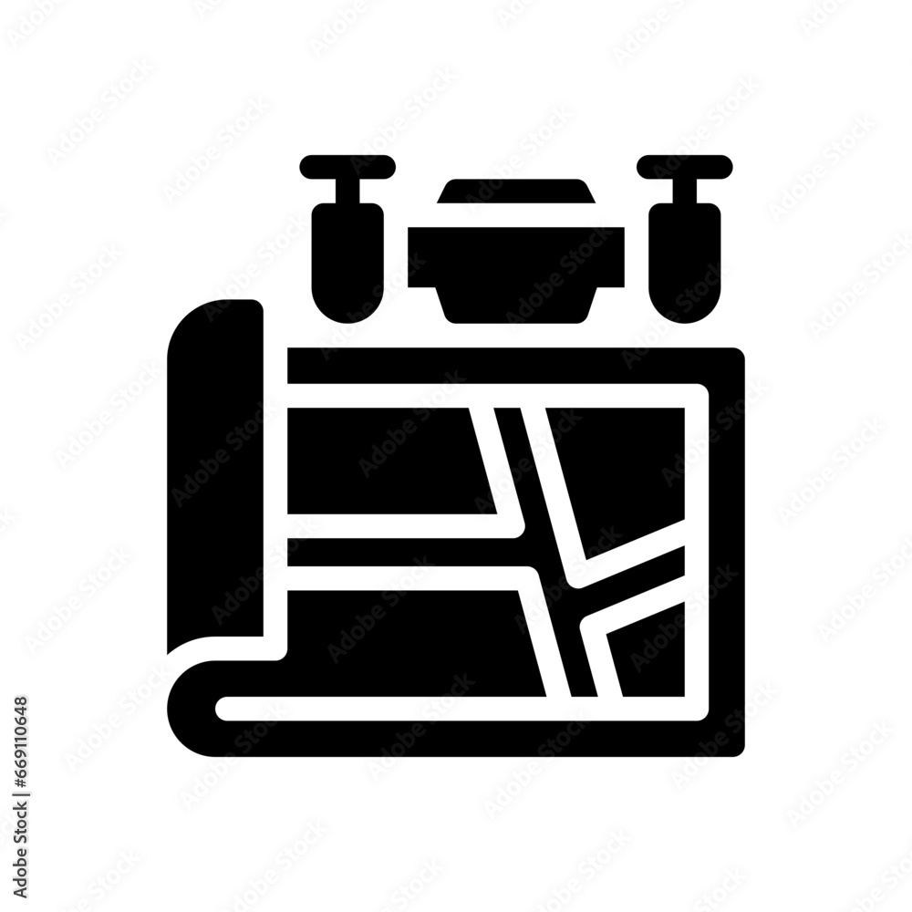 map glyph icon map glyph icon