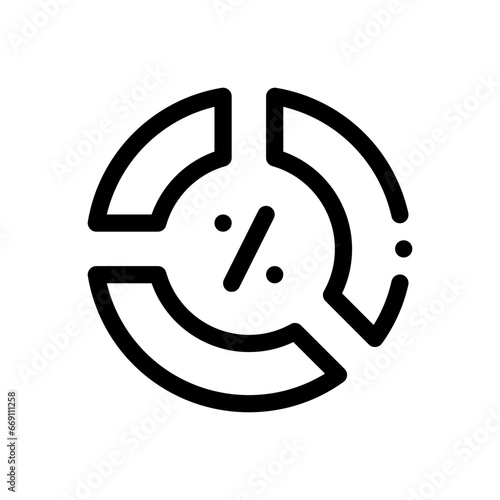 analytics line icon