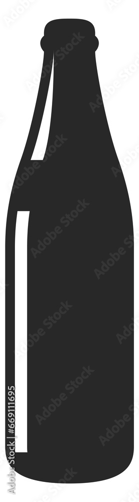 Alcohol glass bottle black icon. Drink symbol Alcohol glass bottle black icon. Drink symbol