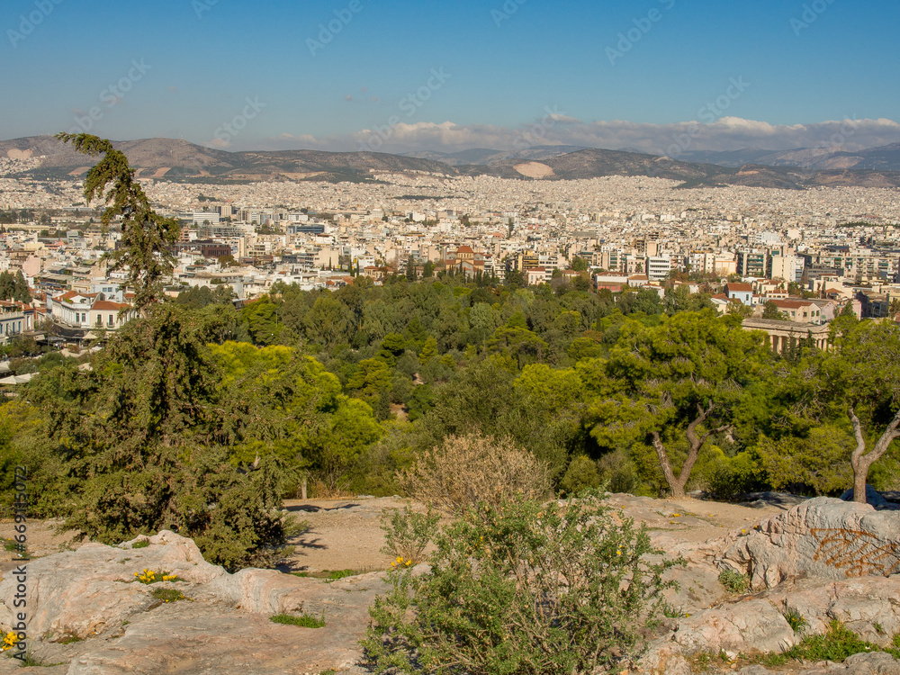Fototapeta premium Sommer in Athen