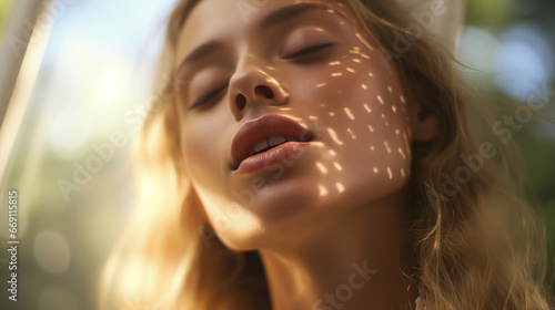 Cinematic Portrait of woman