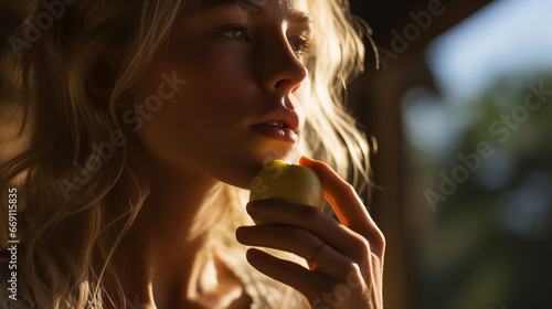 Cinematic Portrait of woman