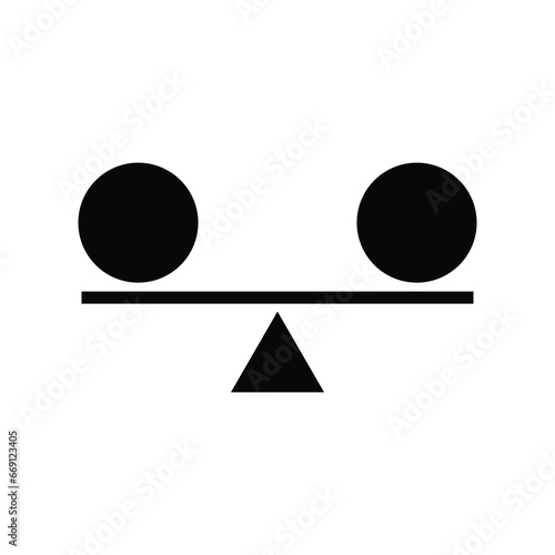 Stability, balance, harmony icon. flat trendy style illustration on white background..eps
