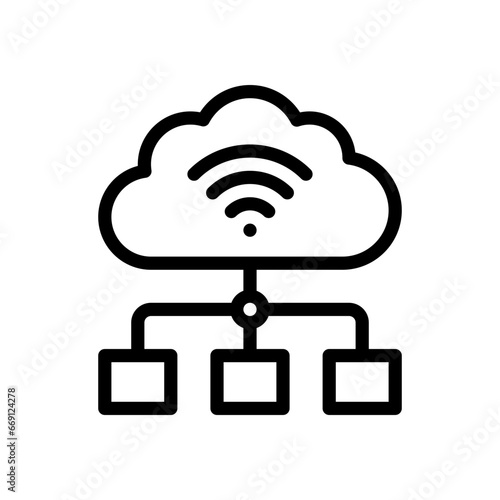 algorithm line icon