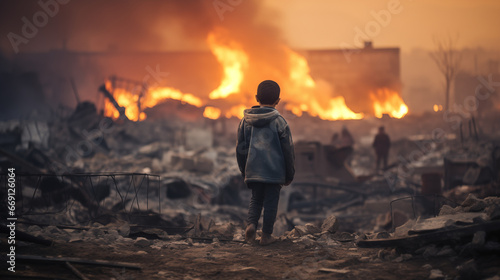 Niños de la Guerra: Una Lucha por el Mañana, Generación de IA