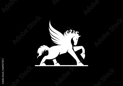 animals, flying Horse logo, horse logo, horse pegasus logo, horse pegasus shillhouette, horse shillhouette, horse vector, logo pegaus, pegasus logo, pegasus logo template, shillhouette vector animal