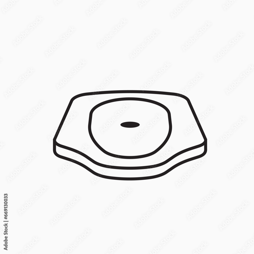 Simple illustration of Squat Toilet. Isolated Vector Illustration Simple illustration of Squat Toilet. Isolated Vector Illustration