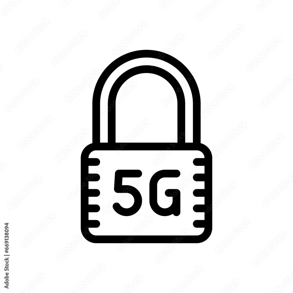 lock line icon lock line icon