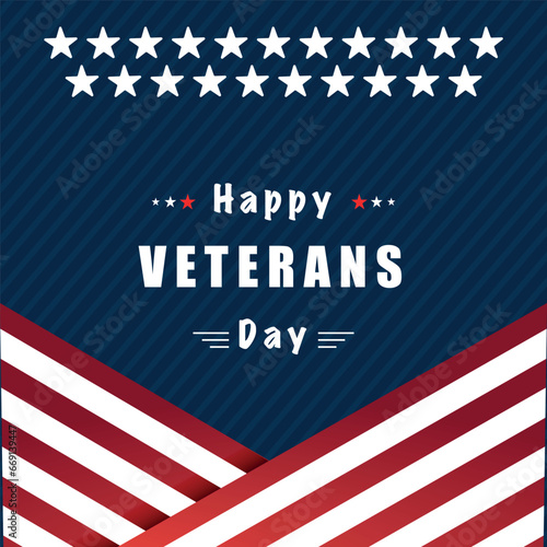 USA Happy veteran day Event Banner, background, card, poster design. Presidential Elections 2024 Banner with American colors design and typography. Vote day, November 5. US Election.