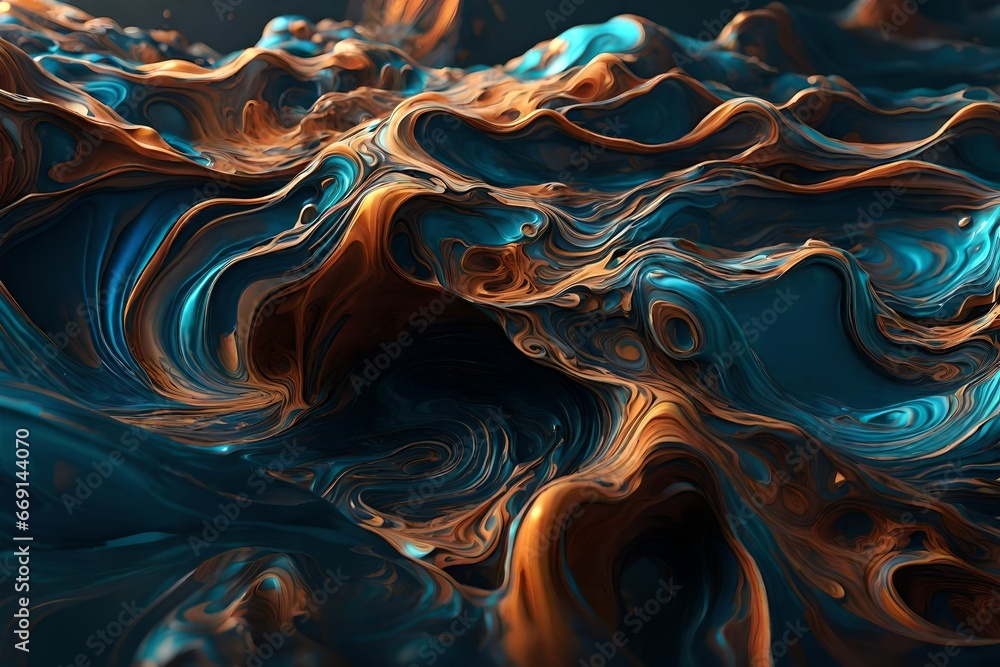Obraz premium abstract background with waves