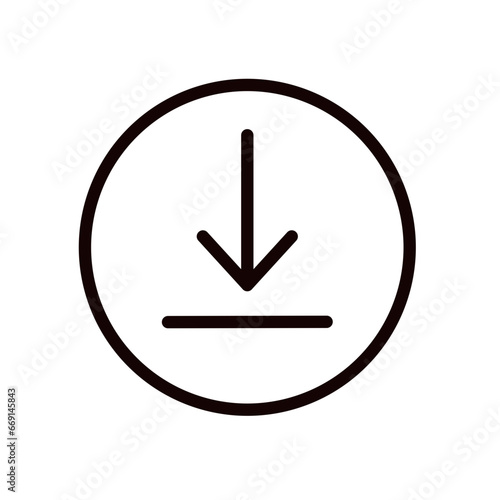download - vector icon