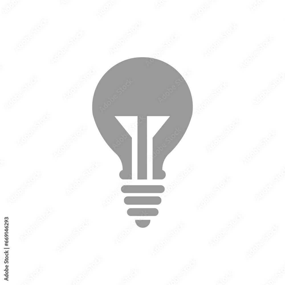 icon vector light bulb template design trendy icon vector light bulb template design trendy