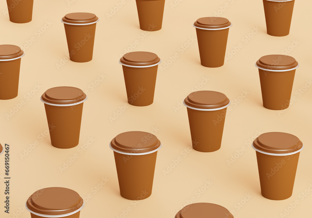 Brown paper coffee cups Brown paper coffee cups
