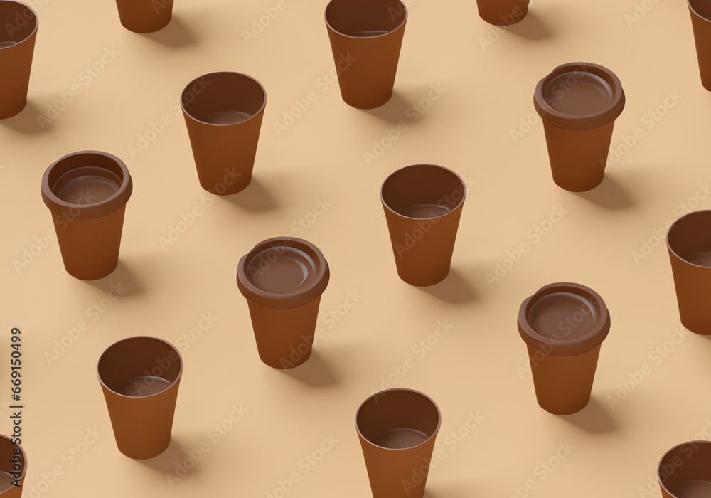 Brown paper coffee cups Brown paper coffee cups