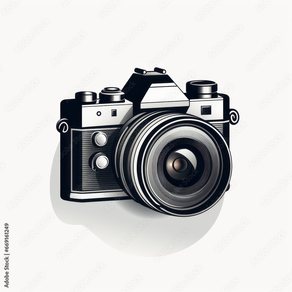 symbolic simple picture of a camera symbolic simple picture of a camera