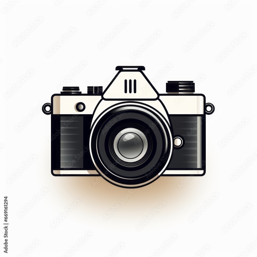 symbolic simple picture of a camera symbolic simple picture of a camera