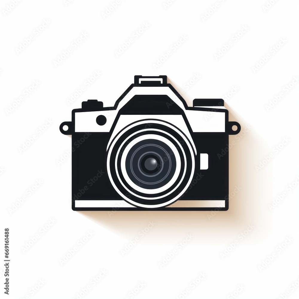 symbolic simple picture of a camera symbolic simple picture of a camera