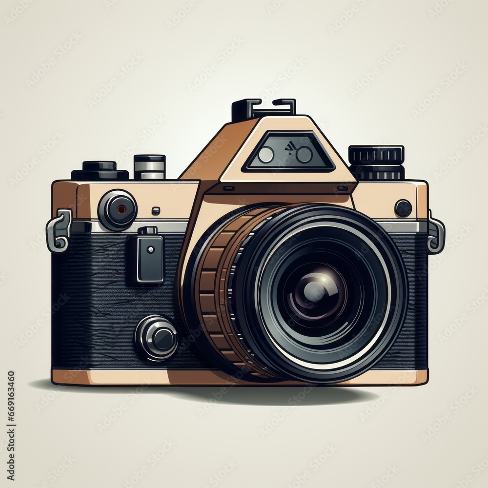 minimalistic camera pictogram