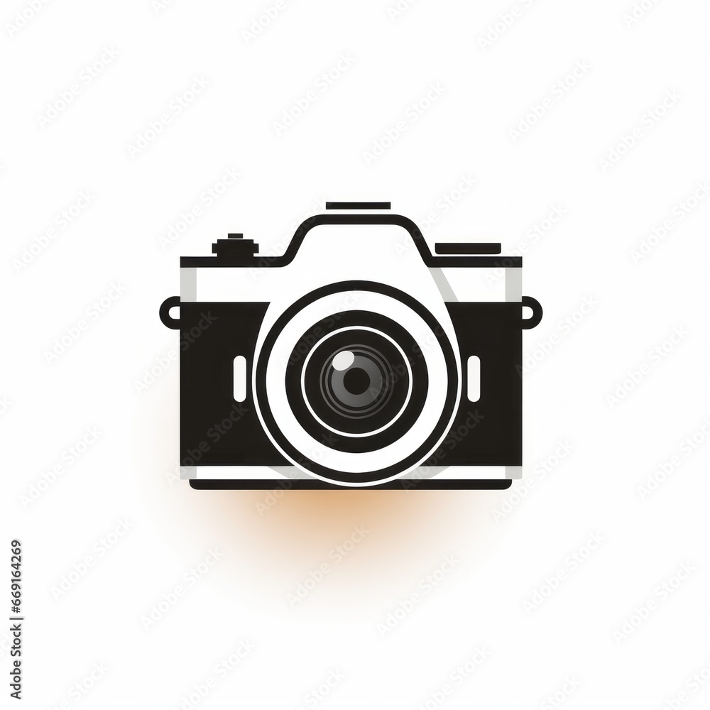 minimalistic camera icon