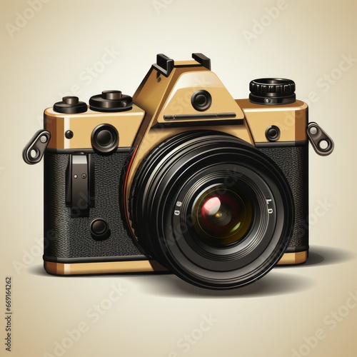 minimalistic camera icon